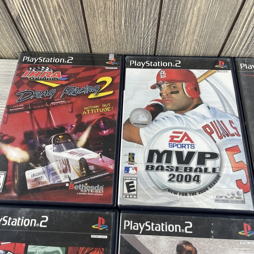 Playstation 2 PS2 game Lot Of 6 Games Tested Working
